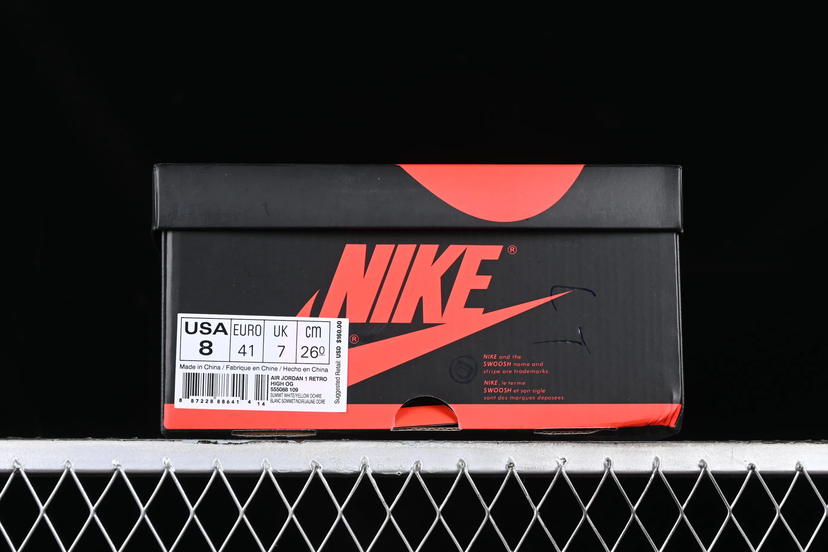 All categories Air Jordan Jordan series basketball shoes Air Jordan 1 High Air Jordan AJ1 Retro High AJ1 Joe 1 six-time champion high-top basketball shoes 555088-109